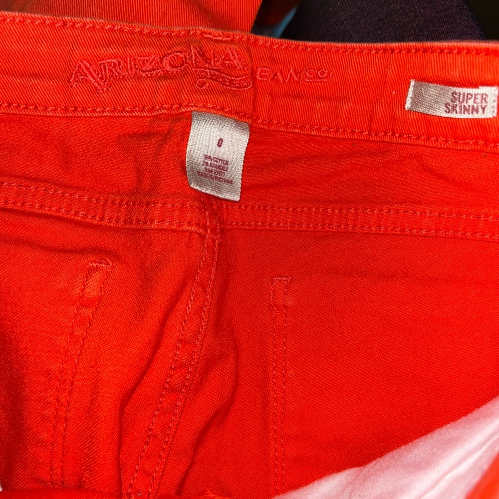 Arizona denim scarlet Red Skinny Jeans - Picture 5 of 5